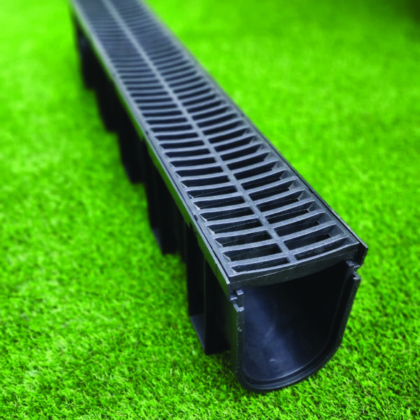Aquatech Drainage with Open Channel Cover