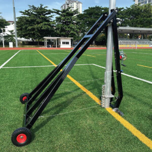 Rugby Post Lifter with Winch